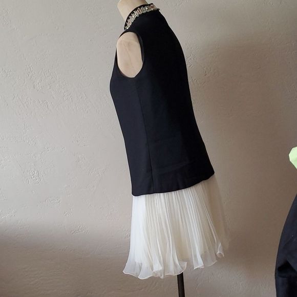 Amazing vintage 60s MOD holiday cocktail dress size  11 - Picture 4 of 10